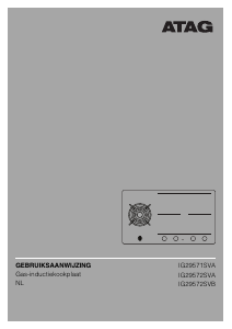 Handleiding ATAG IG29572SVA Kookplaat