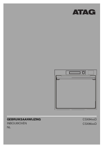 Handleiding ATAG CSX8611D Oven
