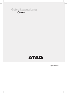 Handleiding ATAG CSX4695D Oven