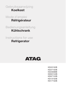 Mode d’emploi ATAG KS37102B Réfrigérateur