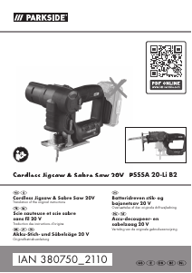 Mode d’emploi Parkside IAN 380750 Scie sabre