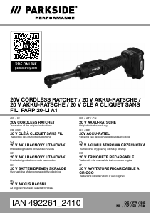 Manual de uso Parkside IAN 492261 Llave inglesa