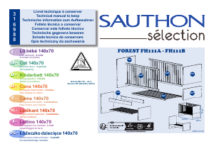 Manual Sauthon FH111A Forest Berço