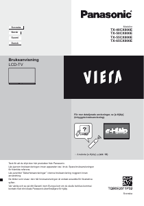 Brugsanvisning Panasonic TX-55CX800E Viera LCD TV