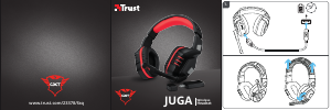 Brugsanvisning Trust 23378 Juga Headset