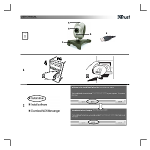 Manual Trust 14830 Webcam
