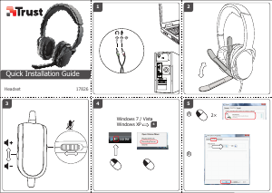 Brugsanvisning Trust 17826 Headset