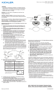 Manual de uso Kichler 10764NILED Lámpara