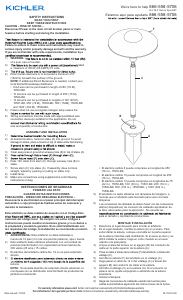 Manual Kichler 15310CBR Lamp