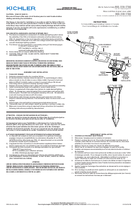 Manual de uso Kichler 15476CBR Lámpara