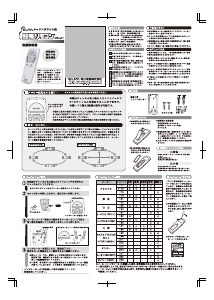 説明書 エルパ CRC-01 リモコン
