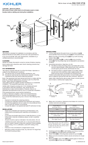 Mode d’emploi Kichler 11320BKTLED Lampe