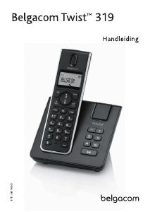 Handleiding Belgacom Twist 319 Draadloze telefoon