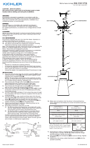 Mode d’emploi Kichler 11314NILED Lampe