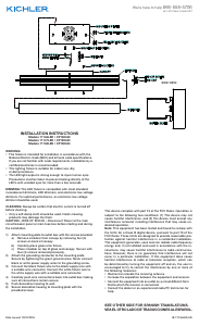 Handleiding Kichler 11146NILED Lamp