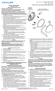 Mode d’emploi Kichler 15477CBR Lampe
