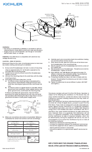 Manual Kichler 10630PNLED Lamp