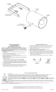 Manual de uso Kichler 15077AZT Lámpara