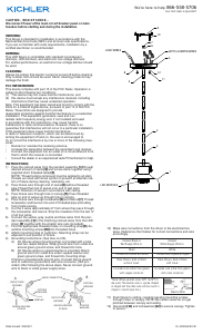 Mode d’emploi Kichler 11301NILED Lampe