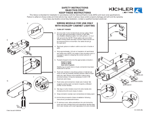 Manual Kichler 10570WH Lamp