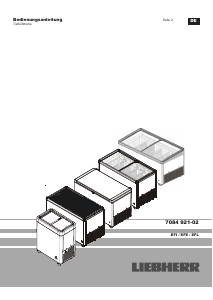 Bedienungsanleitung Liebherr EFI 2153 Gefrierschrank