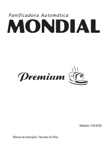 Manual Mondial 1310-02 Premium Máquina de pão