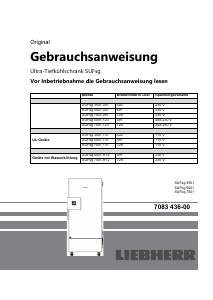 Bedienungsanleitung Liebherr SUFsg 3501 Gefrierschrank