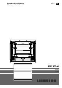 Bedienungsanleitung Liebherr ECBNe 8872 Kühl-gefrierkombination