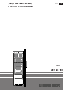 Bedienungsanleitung Liebherr FKDv 4503 Kühlschrank