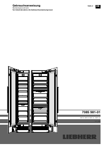 Bedienungsanleitung Liebherr EWPi 9671 Weinklimaschrank