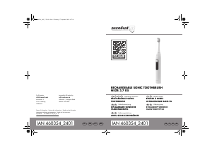 Bedienungsanleitung Nevadent IAN 460354 Elektrozahnbürste