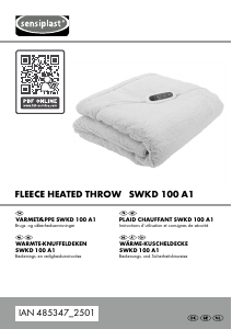 Bedienungsanleitung Sensiplast IAN 485347 Elektrische heizdecke