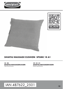 Bedienungsanleitung Sensiplast IAN 487622 Massagegerät