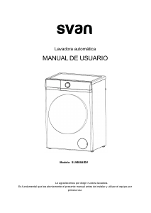 Manual de uso Svan SL9404AIDV Lavadora