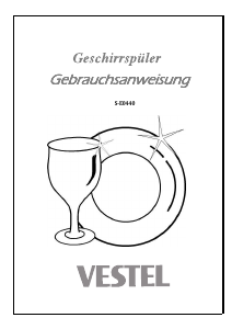 Bedienungsanleitung Vestel S-E044O Geschirrspüler