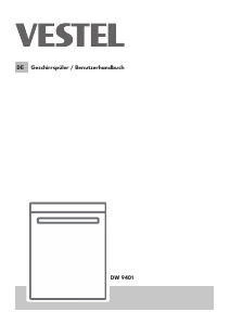 Bedienungsanleitung Vestel DW 9401 Geschirrspüler