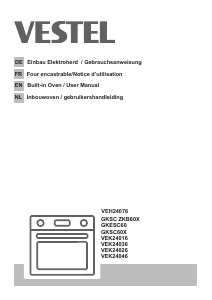 Bruksanvisning Vestel VEH24076 Ugn