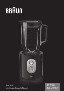 Manuale Braun JB 5160 BK Frullatore