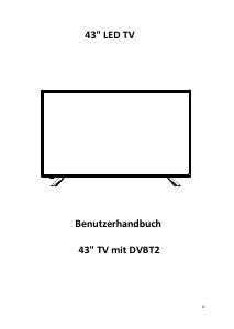 Bedienungsanleitung Cello 4320DVB LED fernseher