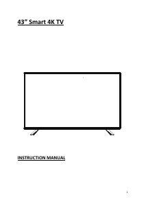 Manual Cello 43RTS4K LED Television