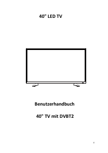 Bedienungsanleitung Cello 4020DVB LED fernseher