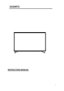 Bruksanvisning Cello 2420RTS LED TV