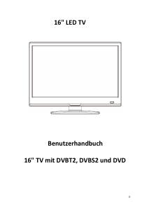 Bedienungsanleitung Cello 1620FS LED fernseher