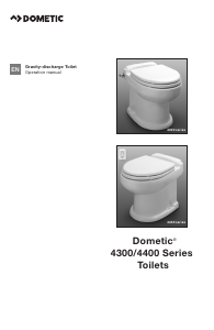 Manual Dometic 4310 Toilet