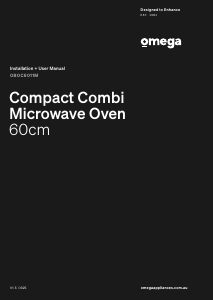 Bruksanvisning Omega OBOC6011M Mikrovågsugn