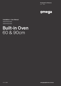 Manual Omega OBOP6021AG Oven