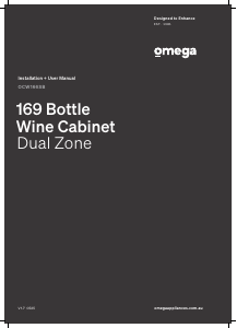 Manual Omega OCW166SB Wine Cabinet