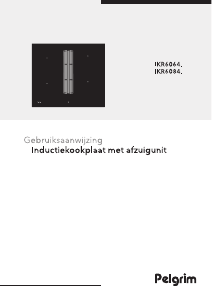 Handleiding Pelgrim IKR6064 Kookplaat