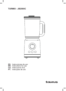 Manual Taurus Turmox 2000 Liquidificadora