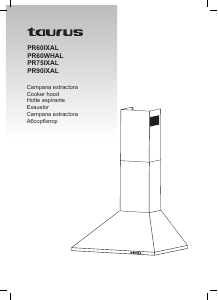 Manual de uso Taurus PR90IXAL Campana extractora